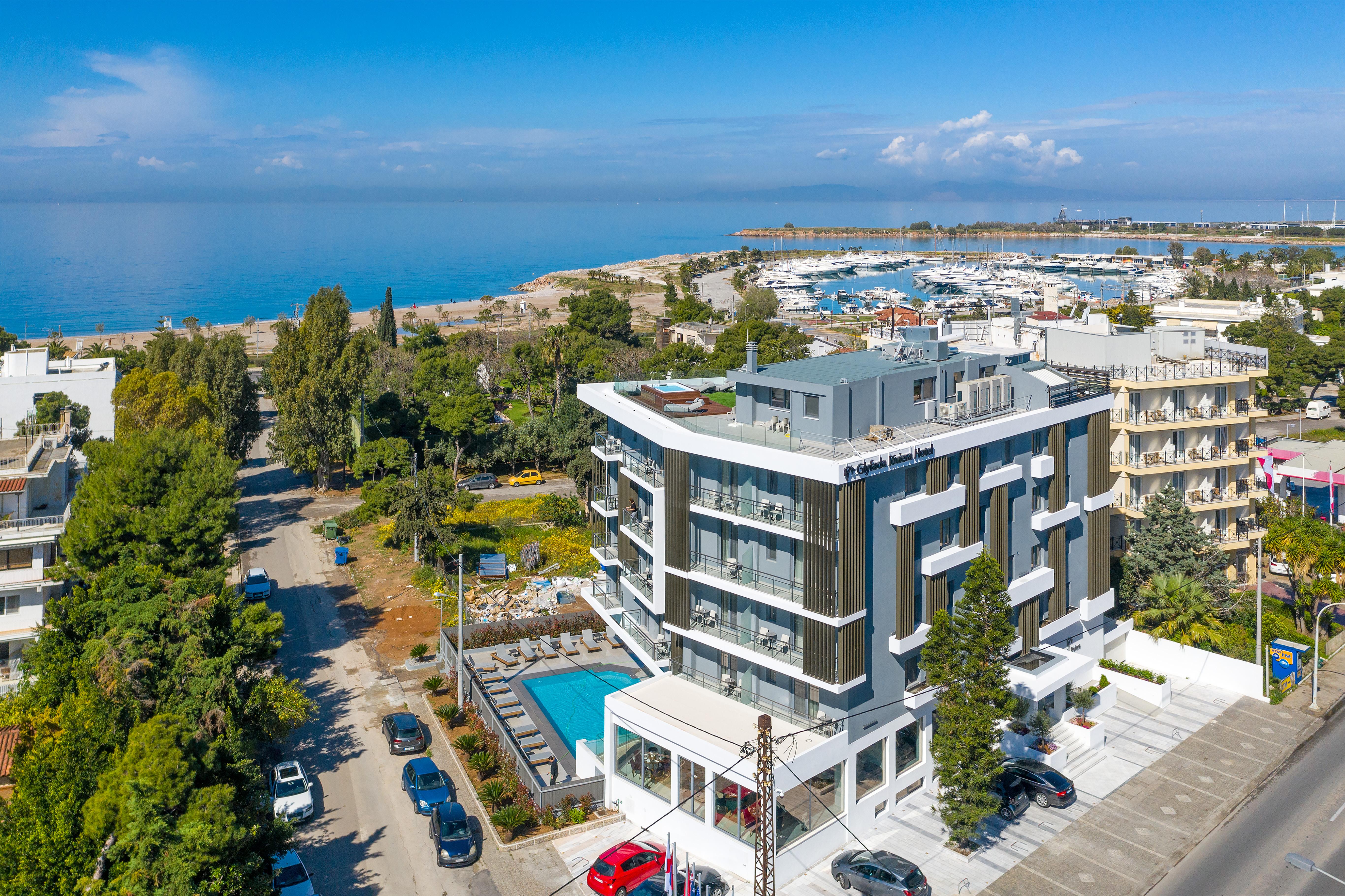 Glyfada Riviera Hotel Athén Kültér fotó