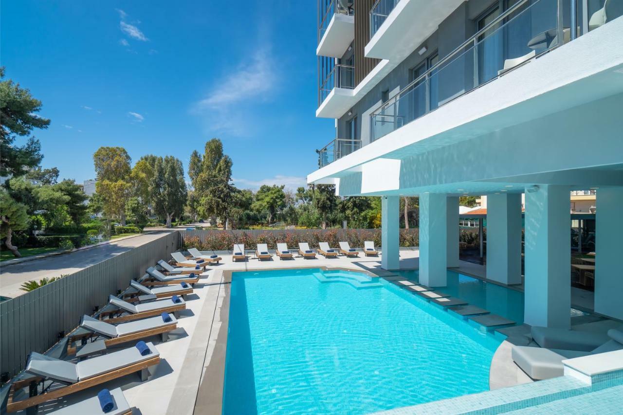 Glyfada Riviera Hotel Athén Kültér fotó